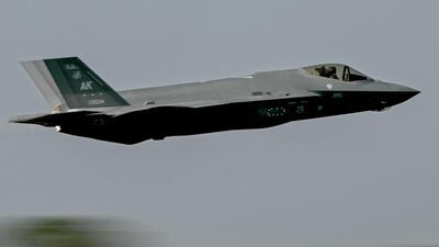 The US Air Force’s F-35 fifth-generation fighter aircraft performs during Aero India 2025 The US Air Force’s F-35 fifth-generation fighter aircraft performs during Aero India 2025
