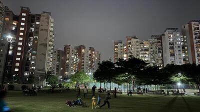 The society in Sector 110 has 599 flats and 141 EWS units. (HT Photo)