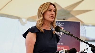 New Jersey Gov Mikie Sherrill has asked Lt. Gov. Dale Caldwell to resign after an investigation found sexual harassment and ethics violations. (REUTERS)