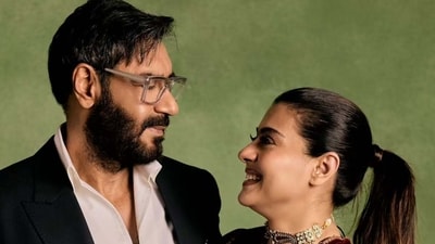 Ajay Devgn with Kajol