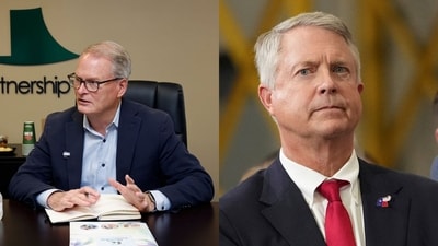 Democratic Senate candidate Adam Hamilton and Republican Sen. Roger Marshall are facing off in the 2026 Kansas Senate race. (AP, Reuters) Democratic Senate candidate Adam Hamilton and Republican Sen. Roger Marshall are facing off in the 2026 Kansas Senate race. (AP, Reuters)