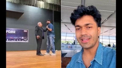 The event took place at Nirma University in Gujarat's Ahmedabad. (Instagram/@jellyfish.5436204; @rajatsoodpomedy) The event took place at Nirma University in Gujarat's Ahmedabad. (Instagram/@jellyfish.5436204; @rajatsoodpomedy)