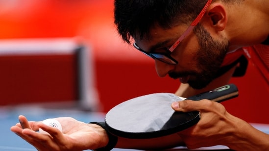 India's Manush Shah.