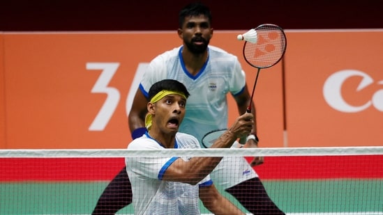 India's Satwiksairaj Rankireddy and Chirag Shetty.