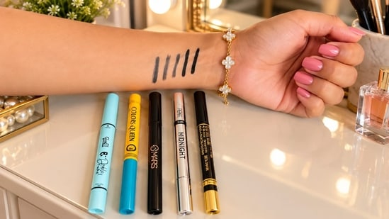 I tried and tested these 5 kajals for smudgefree look