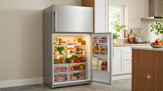 Double-door refrigerators bring flexible storage, convenient organisation and everyday cooling for families.