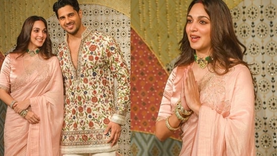 How to recreate Kiara Advani’s Ambani Ganpati look without breaking the bank. (devnaagri/Instagram)