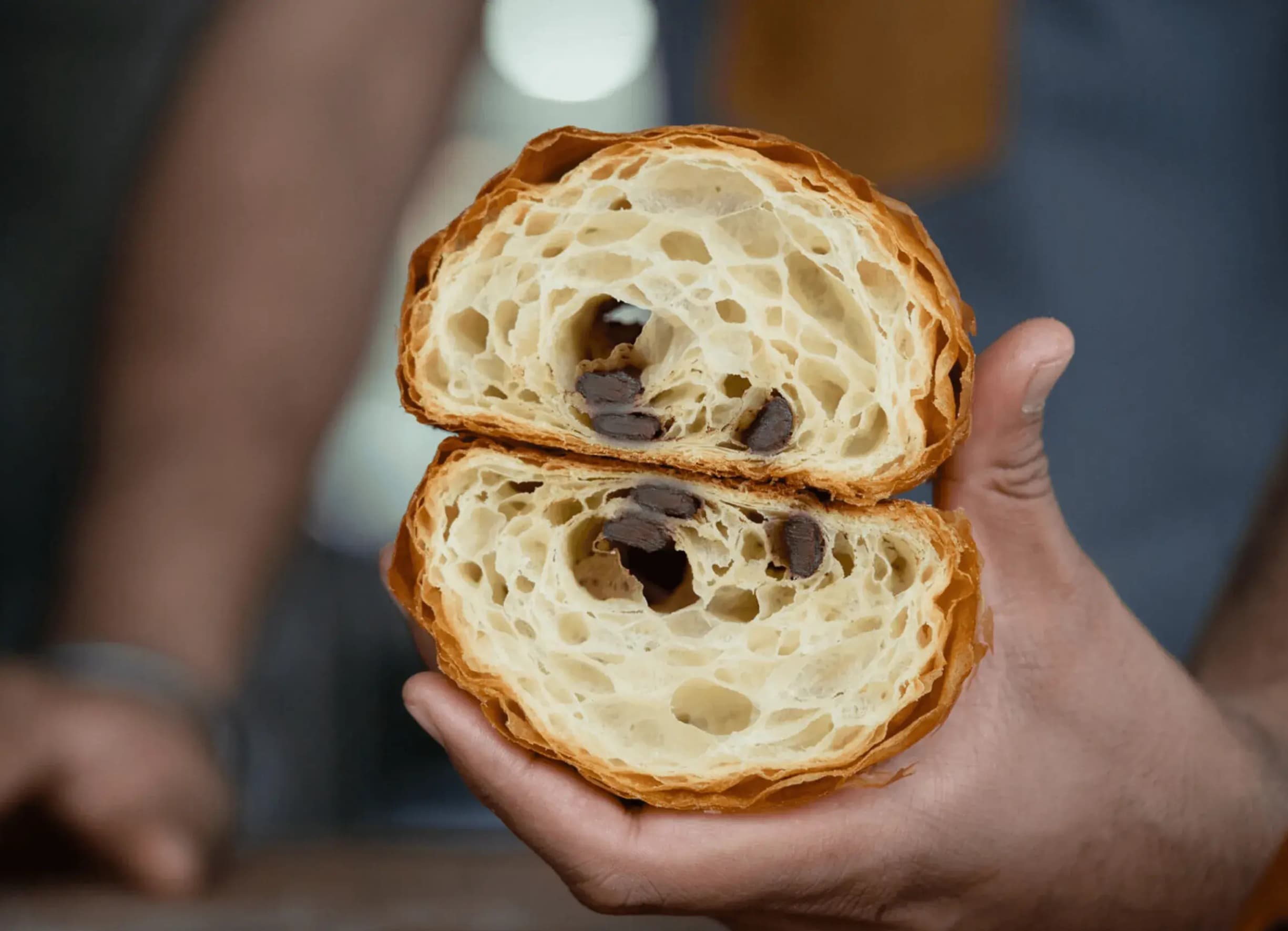 Lavonne, founded by Vinesh Johny, makes excellent croissants.