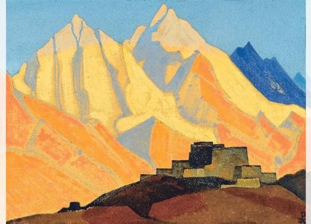 Nicholas Roerich’s Himalayas Kanchenjunga was stolen and sold at an auction in London. Nicholas Roerich’s Himalayas Kanchenjunga was stolen and sold at an auction in London.