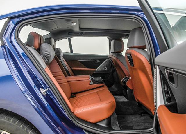 The back seat is roomy but not indulgent.