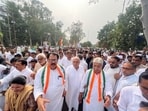 The Congress staged protests in Delhi and at least 11 states and UTs, attempting to march towards state election commission offices demanding Kumar’s arrest.