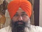 Local Shiromani Akali Dal (SAD) leader Navpreet Singh Navi, the husband of sarpanch Kulwinder Kaur, who was shot dead on Friday night. (HT file photo)