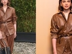 Aditi Rao Hydari arrives for Tod's Spring-Summer 2027 presentation