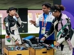 Indian rifle shooters.