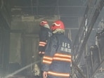Sixteen fire tenders were deployed to douse the blaze, with firefighting and cooling operations continuing for nearly six hours