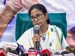 Trinamool Congress (TMC) leaders said that she is expected to give a roadmap of the party’s protest movement in the coming days against the ECI and the Bharatiya Janata Party (BJP) in the coming days. (PTI)