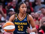 Ty Harris fractured her left fibula during the third quarter of Thursday’s game against the Lynx.
