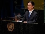 Chinese Vice President Han Zheng said major countries should have “special responsibilities” for safeguarding international peace and security.