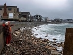 A powerful nor'easter is causing widespread flooding and power outages across the northeastern United States.