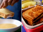 Chef Sanjeev Kapoor's French toast sandwich recipe takes approximately half an hour to make. 