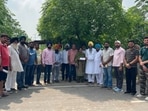 AAP leaders conduct door-to-door outreach under the ‘Mann De Munaffe’ campaign in Punjab.