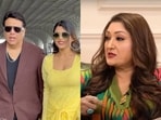 Govinda with Rani; Sunita Ahuja