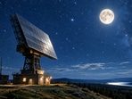 Project Diana, initiated in 1946, marked the first successful radar signal bounce from the Moon, proving that radio waves could travel through the ionosphere.(AI-generated/ChatGPT)