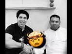Poonawalla shared a video featuring the two.
