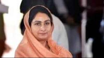 Bathinda MP Harsimrat Kaur Badal (HT File)
