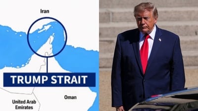 Trump shared the image on the Truth Social platform. (Photos Credit: @realDonaldTrump/Truth Social (L); File Photo/AP (R)) Trump shared the image on the Truth Social platform. (Photos Credit: @realDonaldTrump/Truth Social (L); File Photo/AP (R))