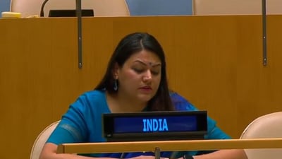 India on Saturday hit out at Pakistan at the United Nations, with First Secretary in India's Permanent Mission to the UN, Petal Gahlot, accusing Islamabad of pursuing a long-standing policy of cross-border terrorism and warning that such acts will have consequences. India on Saturday hit out at Pakistan at the United Nations, with First Secretary in India's Permanent Mission to the UN, Petal Gahlot, accusing Islamabad of pursuing a long-standing policy of cross-border terrorism and warning that such acts will have consequences.