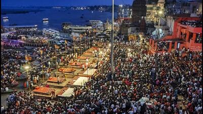 Though much of the story happens in Delhi and Bombay, it still manages to journey through Gulmarg and Varanasi as well as the villages of UP and Rajasthan. (PTI) Though much of the story happens in Delhi and Bombay, it still manages to journey through Gulmarg and Varanasi as well as the villages of UP and Rajasthan. (PTI)
