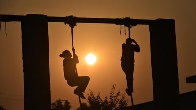 During interrogation, the candidate revealed that his brother had arranged a person to appear in the physical endurance test on his behalf. (Raj K Raj/HT PHOTO) During interrogation, the candidate revealed that his brother had arranged a person to appear in the physical endurance test on his behalf. (Raj K Raj/HT PHOTO)