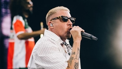 The "Thrift Shop" hitmaker announced his very own Free Palestine Tour. (Photo: Instagram) The "Thrift Shop" hitmaker announced his very own Free Palestine Tour. (Photo: Instagram)