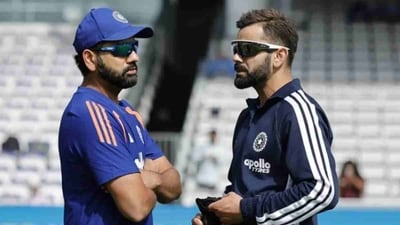 Rohit Sharma and Virat Kohli appear at ease ahead of India's series against West Indies (BCCI) Rohit Sharma and Virat Kohli appear at ease ahead of India's series against West Indies (BCCI)