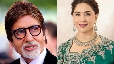 বহু বছর পর অমিতাভ বচ্চন ও মাধুরী দীক্ষিতকে একসঙ্গে পর্দায় দেখা যাবে।