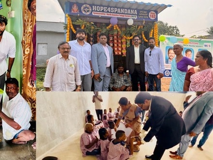 నాట్స్ తరఫున నిలవే నిర్మాత రాజేష్ అల్లాడ, ఛైర్మన్ కిషోర్ సేవలు- దివ్యాంగులు, అనాథలకు 8 లక్షలకుపైగా విరాళం
