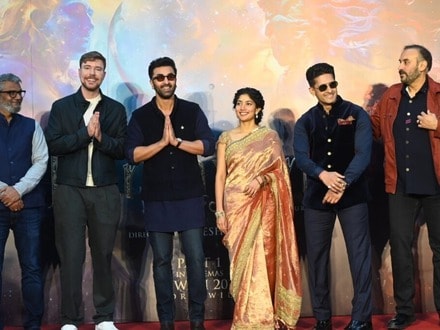 ‘রামায়ণ’-এর প্রোমোশনাল ইভেন্টে মিস্টার বিস্ট। 