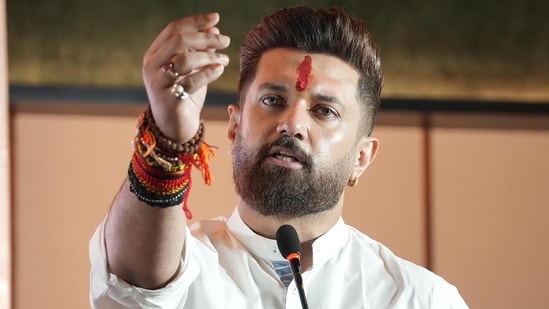 Chirag Paswan breaks ranks, asks CEC to address poll panel doubts (Santosh Kumar/HT Photo)