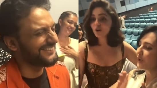 Aneet Padda, Charu Shankar’s fun tribute to Mohammed Zeeshan Ayyub’s hair.