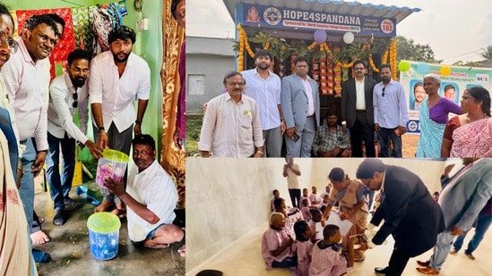 నాట్స్ తరఫున నిలవే నిర్మాత రాజేష్ అల్లాడ, ఛైర్మన్ కిషోర్ సేవలు- దివ్యాంగులు, అనాథలకు 8 లక్షలకుపైగా విరాళం