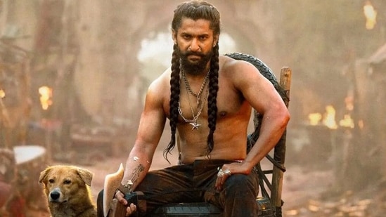 The Paradise box office collection day 3: Nani in a still from the Srikanth Odela film.