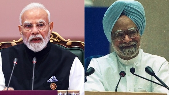Prime Minister Narendra Modi on Saturday paid tribute to former prime minister Manmohan Singh on his birth anniversary and remembered his many years spent in public life, serving the nation with dedication.