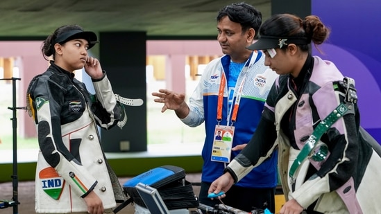 Indian rifle shooters.