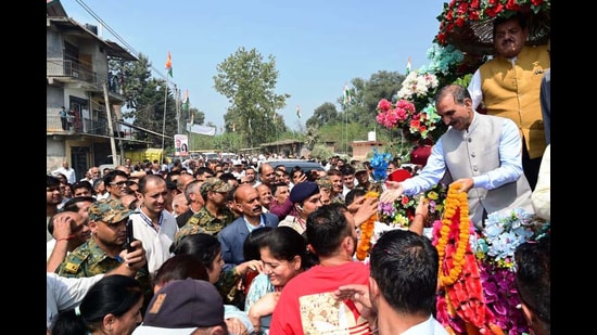 The CM said that recruitment to 800 posts of police constables would be conducted soon in the state. (HT)
