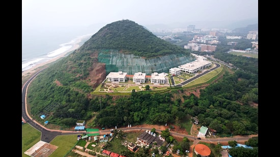 The plan followed a cabinet sub-committee recommendation to develop the ₹452-crore hilltop complex into a luxury resort.