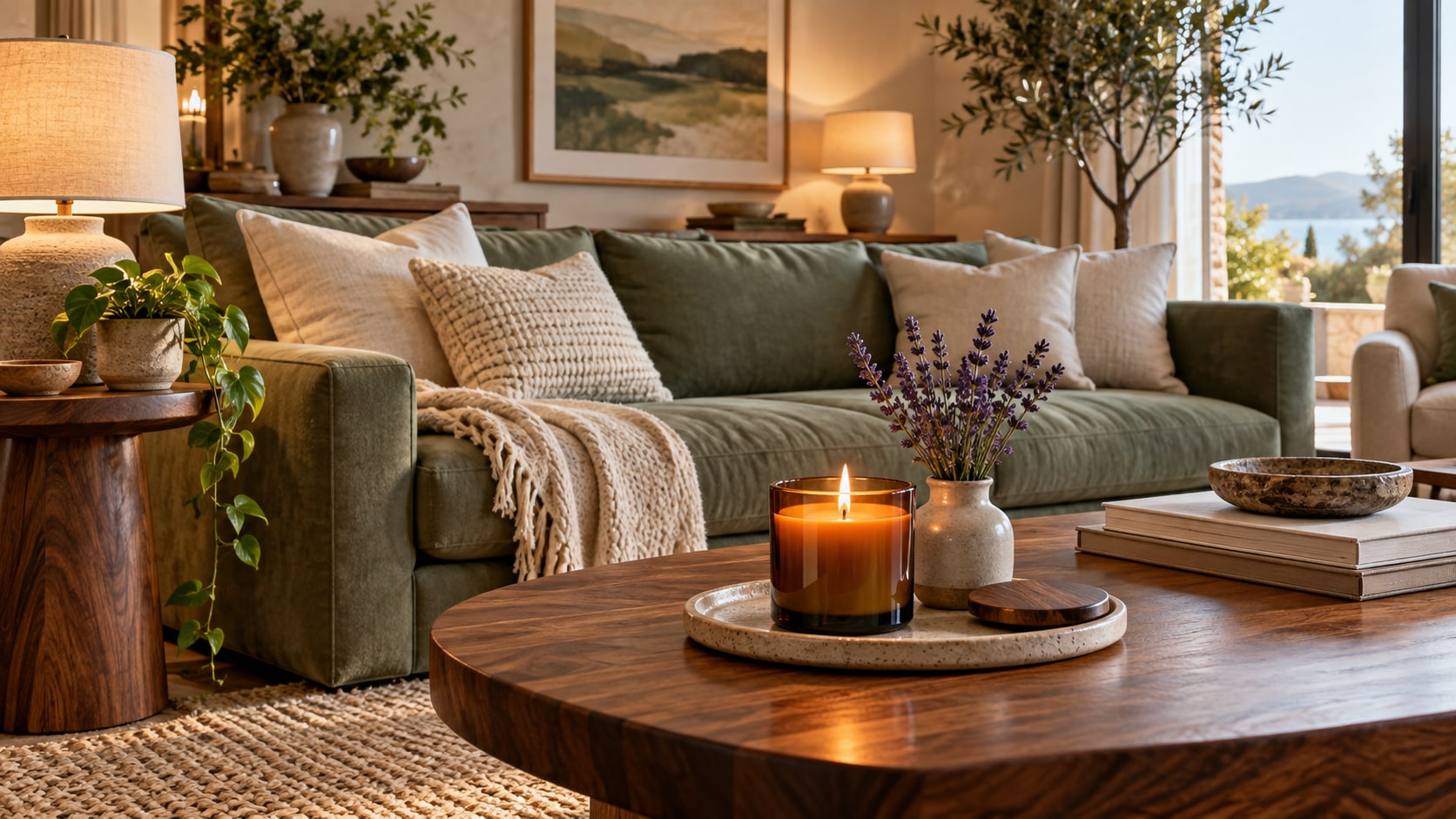 Scented candles create a soothing ambience. (Picture credit: AI generated) Scented candles create a soothing ambience. (Picture credit: AI generated)