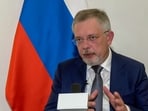 Russian envoy to India Denis Alipov said the US would “do everything possible to contain India” and pointed to the Graham Act as one such measure.(ANI Video Grab)