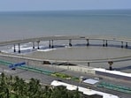 BMC turns to L&T to fix Coastal Road CCTV blackout. (Anshuman Poyrekar/HT Photo)