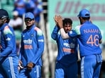 Kuldeep Yadav has picked up the first wicket for India. Kuldeep Yadav has picked up the first wicket for India.